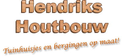 Logo Hendriks Houtbouw met slogan
